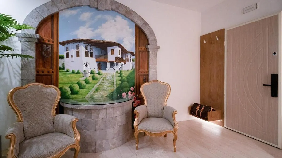 446 White Suite Luxury Shkodër アパート